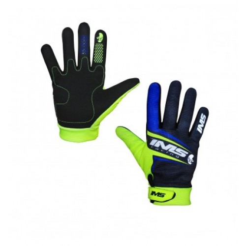 LUVAS IMS FLEX - AZUL / NEON / PRETO