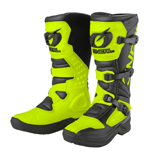 BOTAS O´NEAL RSX 2021 - PRETO / AMARELO NEON