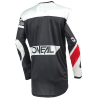 CAMISOLA O´NEAL 2021 ELEMENT RACEWEAR - BRANCO / PRETO 