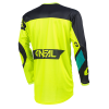 CAMISOLA O´NEAL 2021 ELEMENT RACEWEAR - AMARELO NEON / PRETO