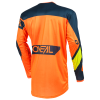 CAMISOLA O´NEAL 2021 ELEMENT RACEWEAR - LARANJA / AZUL