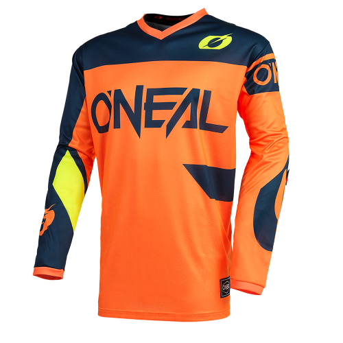 CAMISOLA O´NEAL 2021 ELEMENT RACEWEAR - LARANJA / AZUL