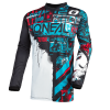 CAMISOLA O´NEAL 2021 ELEMENT RIDE - PRETO / AZUL