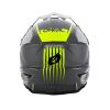CAPACETE O´NEAL 2021 1SRS STREAM - CINZA / AMARELO FLUO
