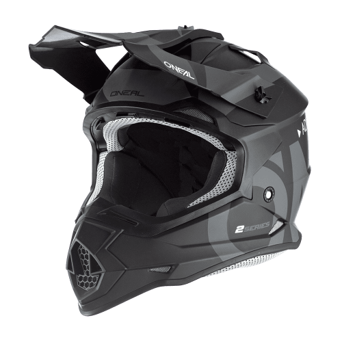 CAPACETE O´NEAL 2021 2SRS SLICK - PRETO / CINZA