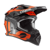 CAPACETE O´NEAL 2021 2SRS SLICK - PRETO / LARANJA