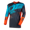 CAMISOLA O´NEAL 2021 ELEMENT FACTOR - CINZA / LARANJA / AZUL