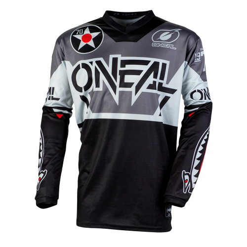 CAMISOLA O´NEAL 2021 ELEMENT WARHWK - PRETO / CINZA