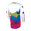 CAMISOLA O´NEAL 2021 MAYHEM CRACKLE 91 - AMARELO / BRANCO / AZUL