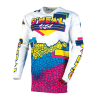 CAMISOLA O´NEAL 2021 MAYHEM CRACKLE 91 - AMARELO / BRANCO / AZUL