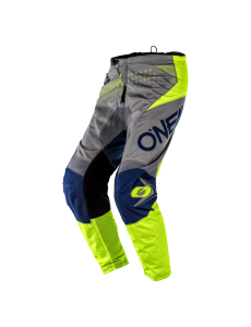 CALÇAS O´NEAL 2021 ELEMENT FACTOR - CINZA / AZUL / AMARELO NEON