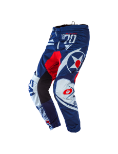 CALÇAS O´NEAL 2021 ELEMENT WARHAWK - AZUL / VERMELHO
