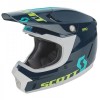 CAPACETE SCOTT 350 EVO PLUS TRACK ECE - AZUL / TEAL