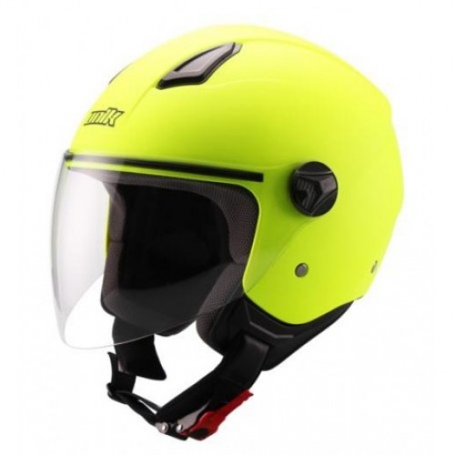 CAPACETE UNIK JET CJ-16 - AMARELO FLUO MATTE